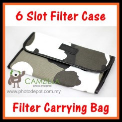 JYC Camouflage 6 Slot Filter Case , Filter Wallet , Filter Bag